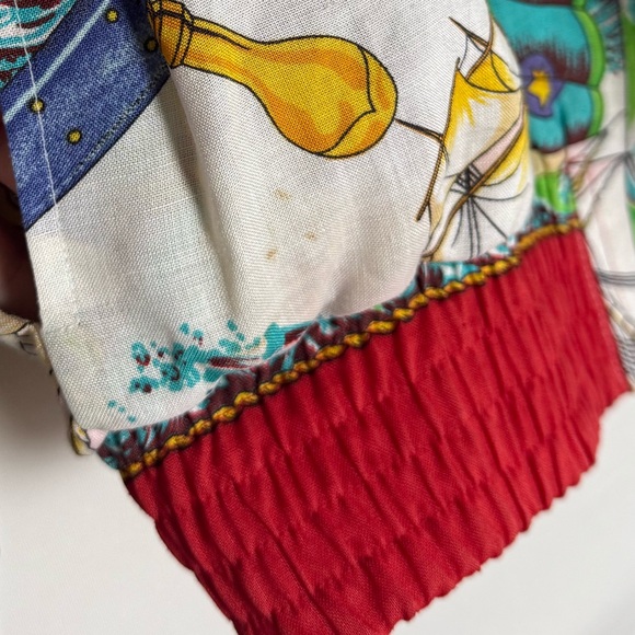 Vintage Jerri Sherman 100% Linen Nautical jacket • Women’s size 6 - Picture 2 of 11